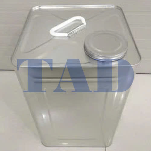 Thùng Thiếc Vuông Nắp Vặn 18l